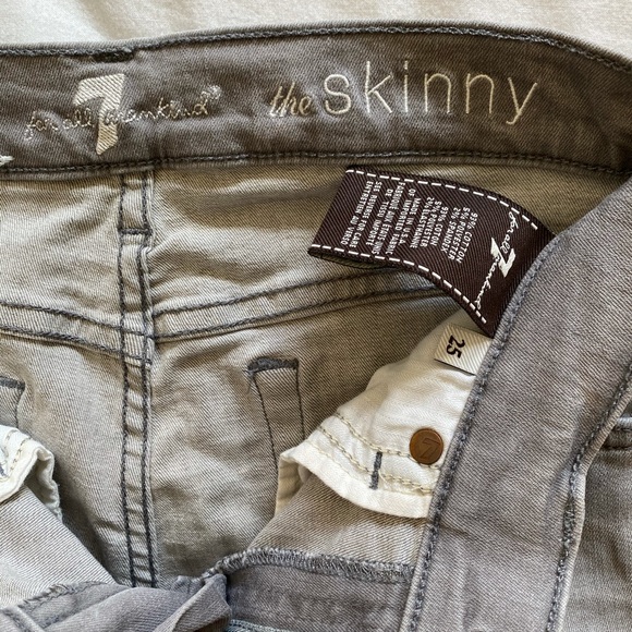 7 For All Mankind Skinny Jeans - Picture 2 of 5